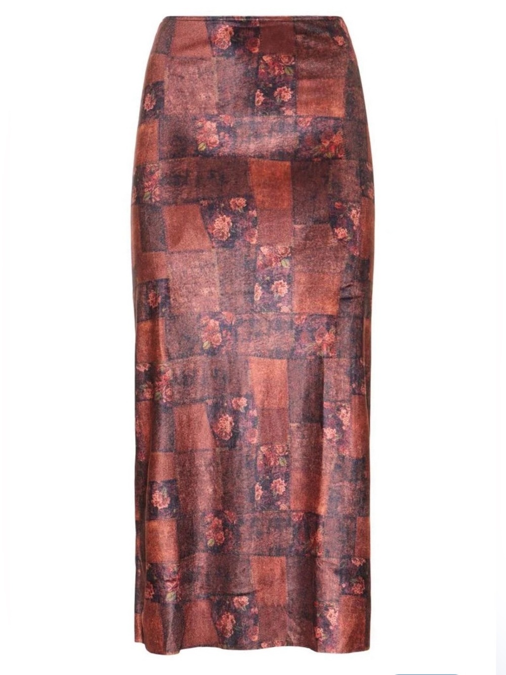 WeWoreWhat Printed Stretch Jersey Skirt